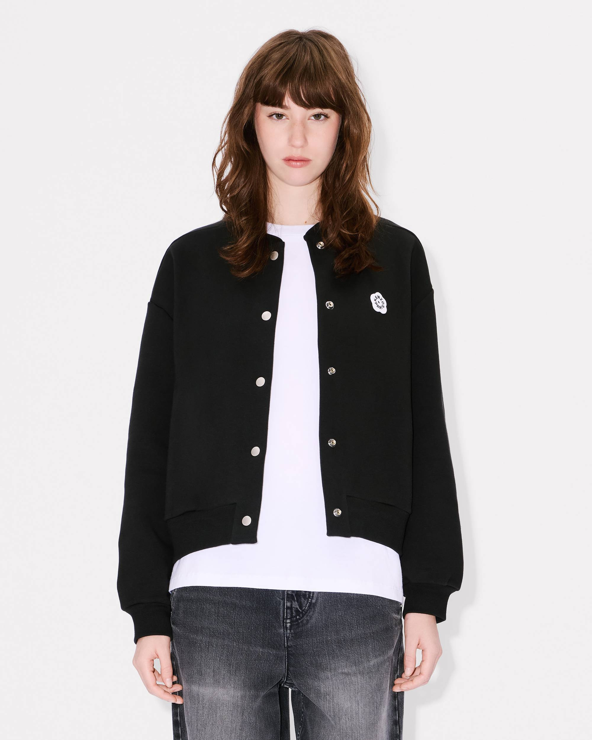 'Boke Flower 2.0' embroidered cocoon blouson - 4