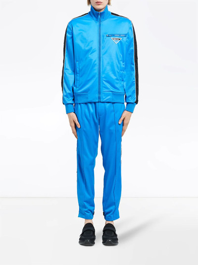 Prada Runproof technical fleece jacket outlook