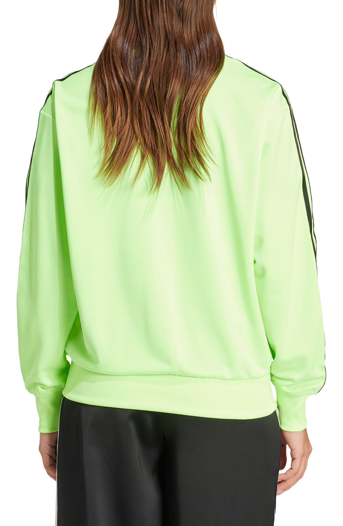 adidas Firebird Recycled Polyester Track Jacket in Green/Black at Nordstrom - 2