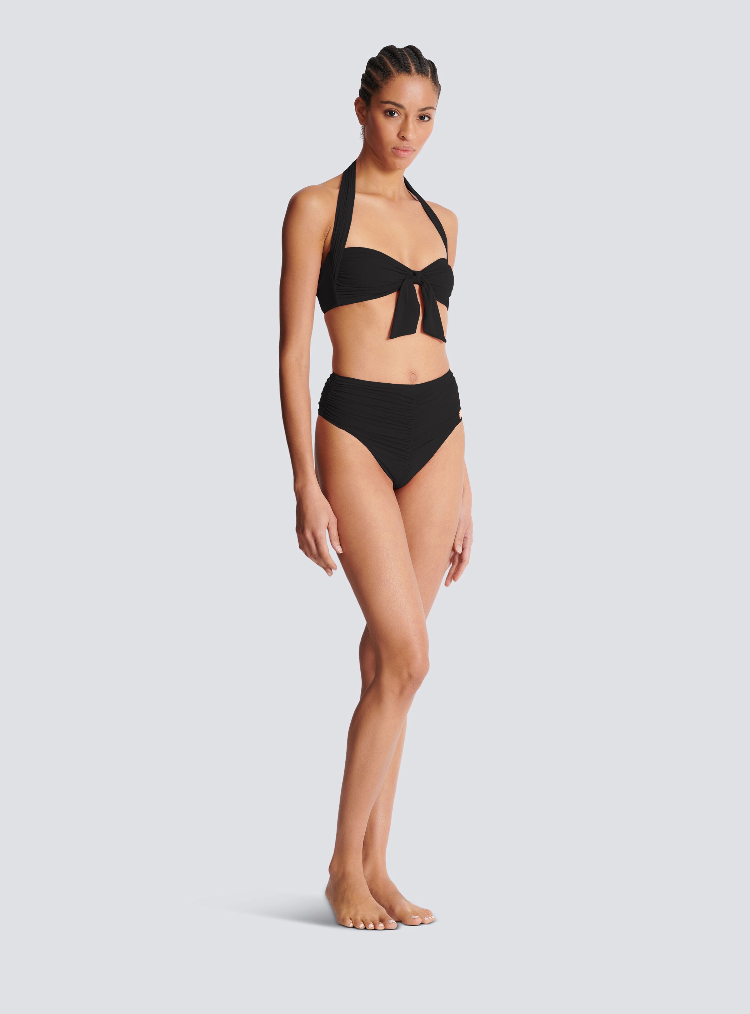 Plain two-piece swimsuit - 3