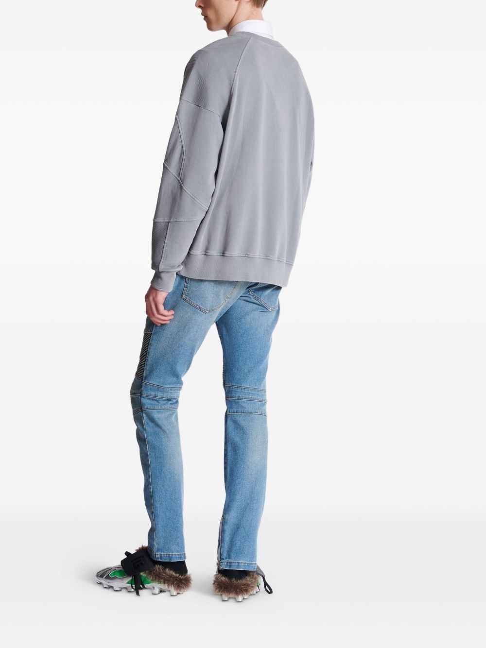 embroidered sweatshirt - 4