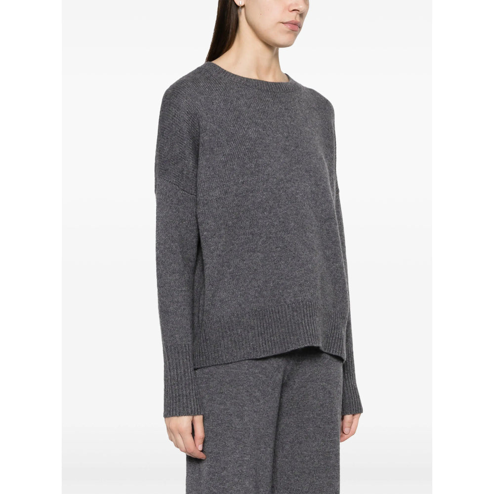 Lisa Yang Grey Knitwear - Jumpers Women - 4
