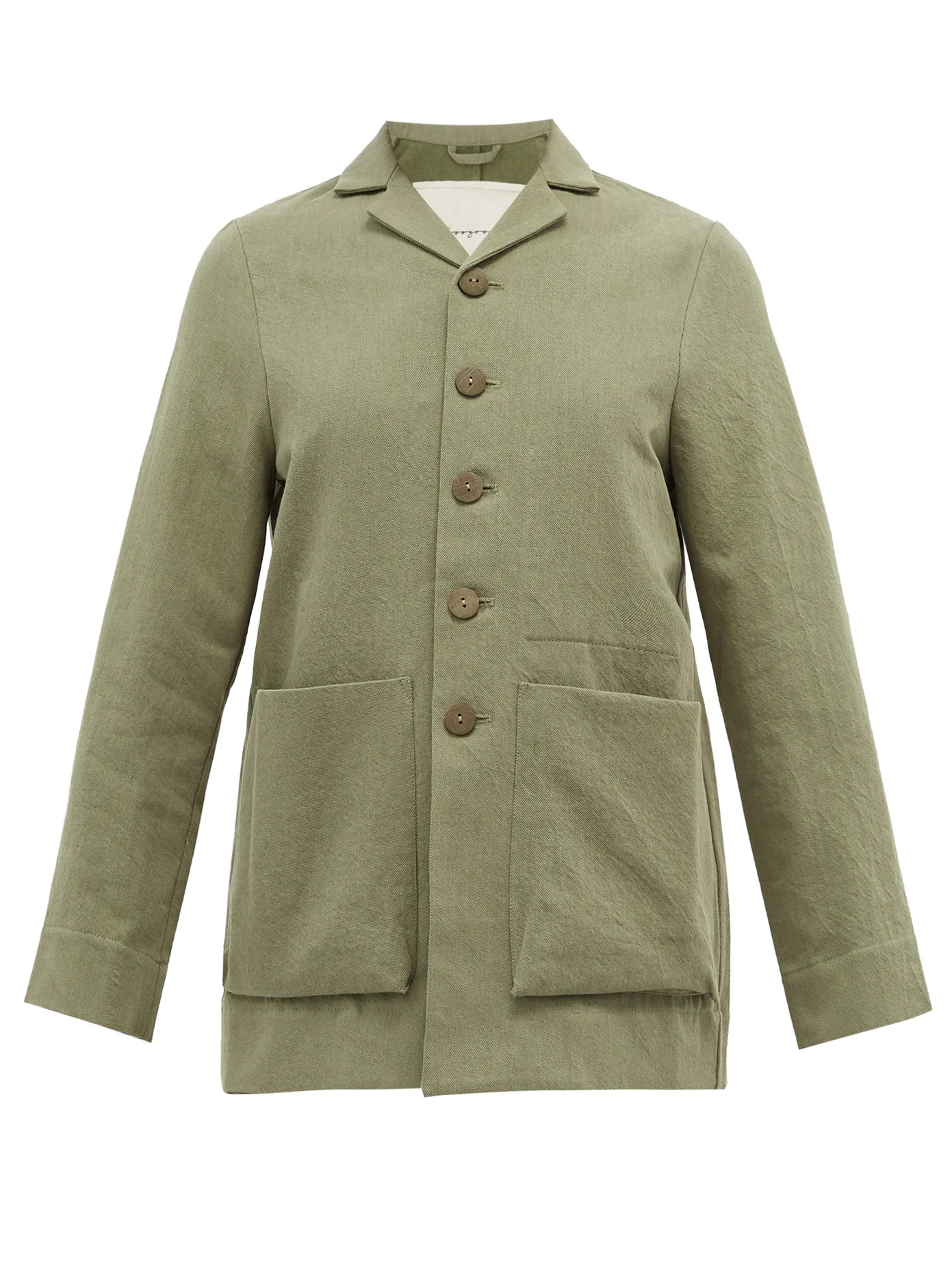 The Photographer cotton-blend gabardine jacket - 1