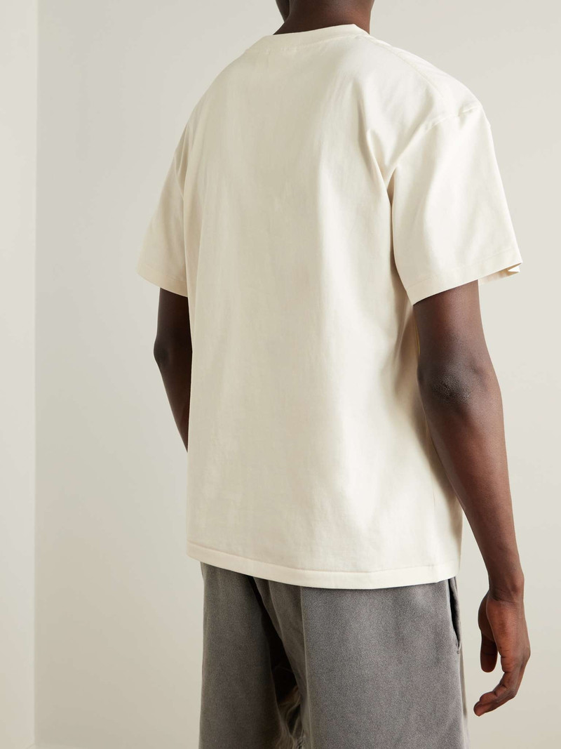 + Brain Dead Logo-Flocked Embroidered Cotton-Jersey T-Shirt 3