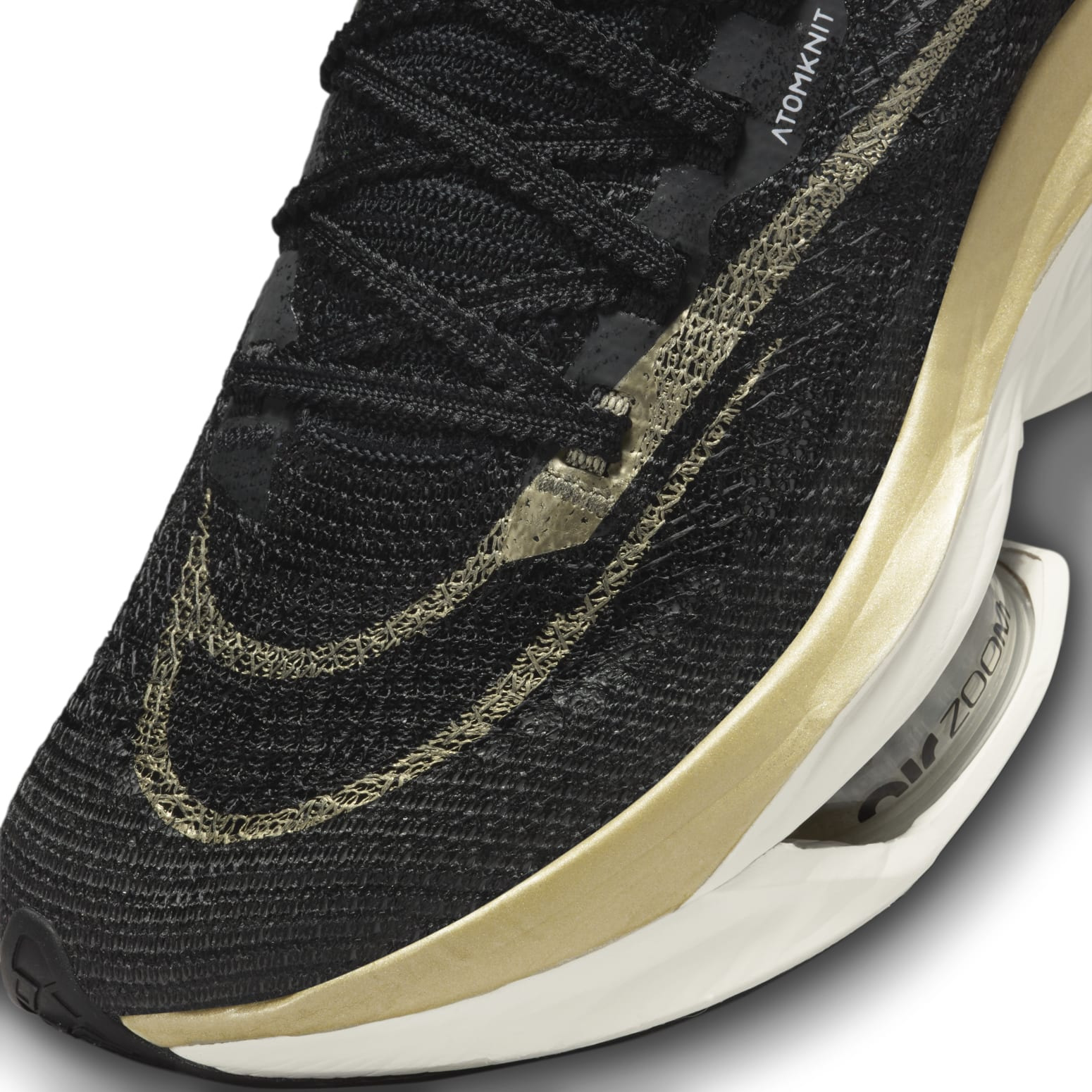 (WMNS) Nike Air Zoom Alphafly NEXT% 2 'Black Metallic Gold Grain' DN3559-003 - 7