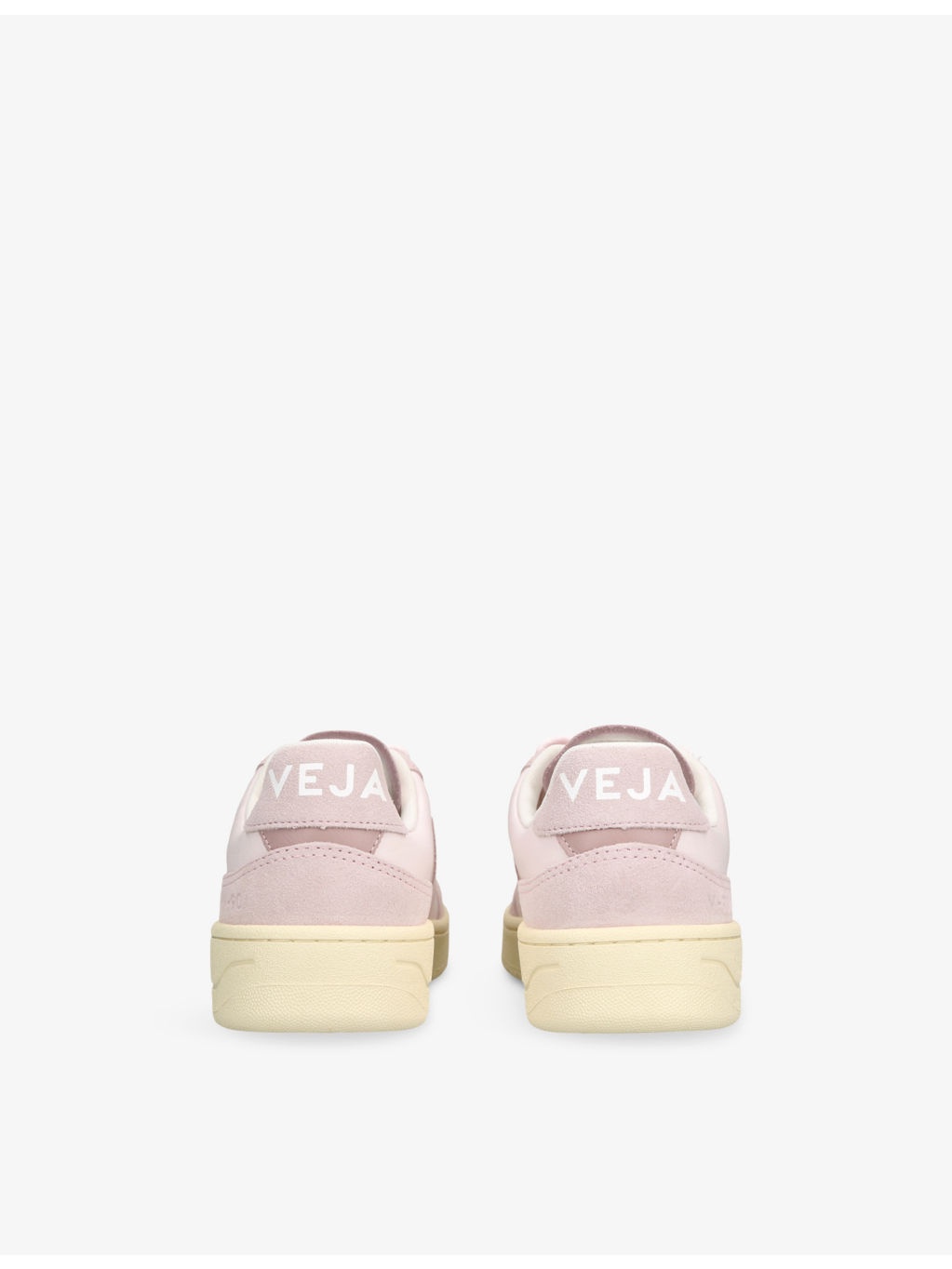 V-90 Logo-Embroidered Leather Low-Top Trainers - 4