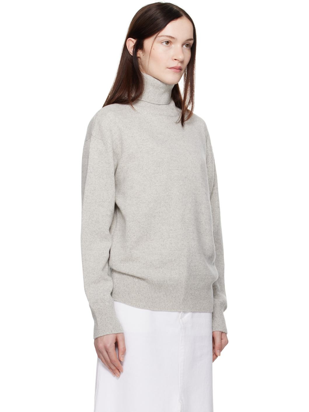 Gray Alma Turtleneck - 2