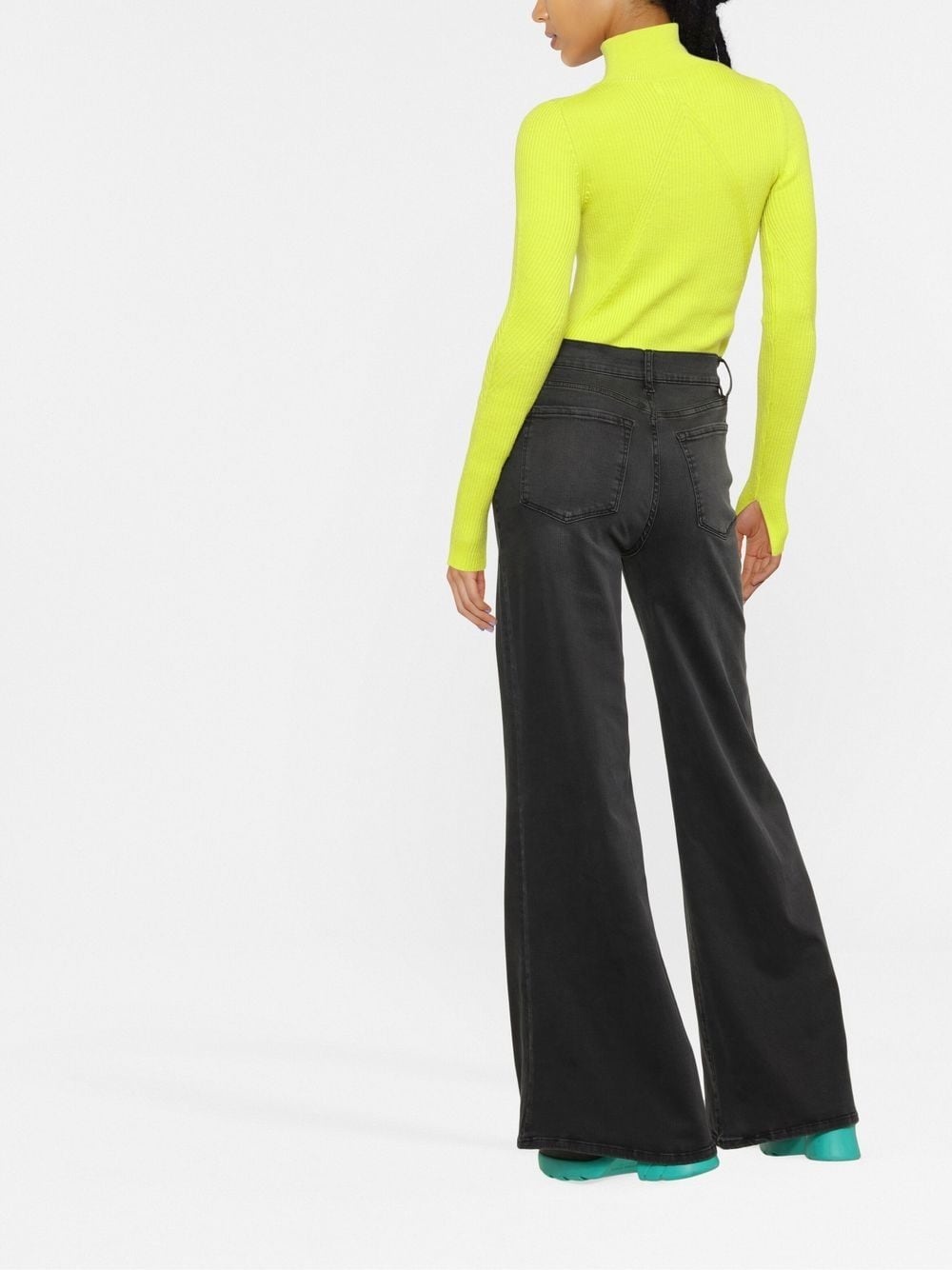 Le Palazzo wide-leg jeans - 4