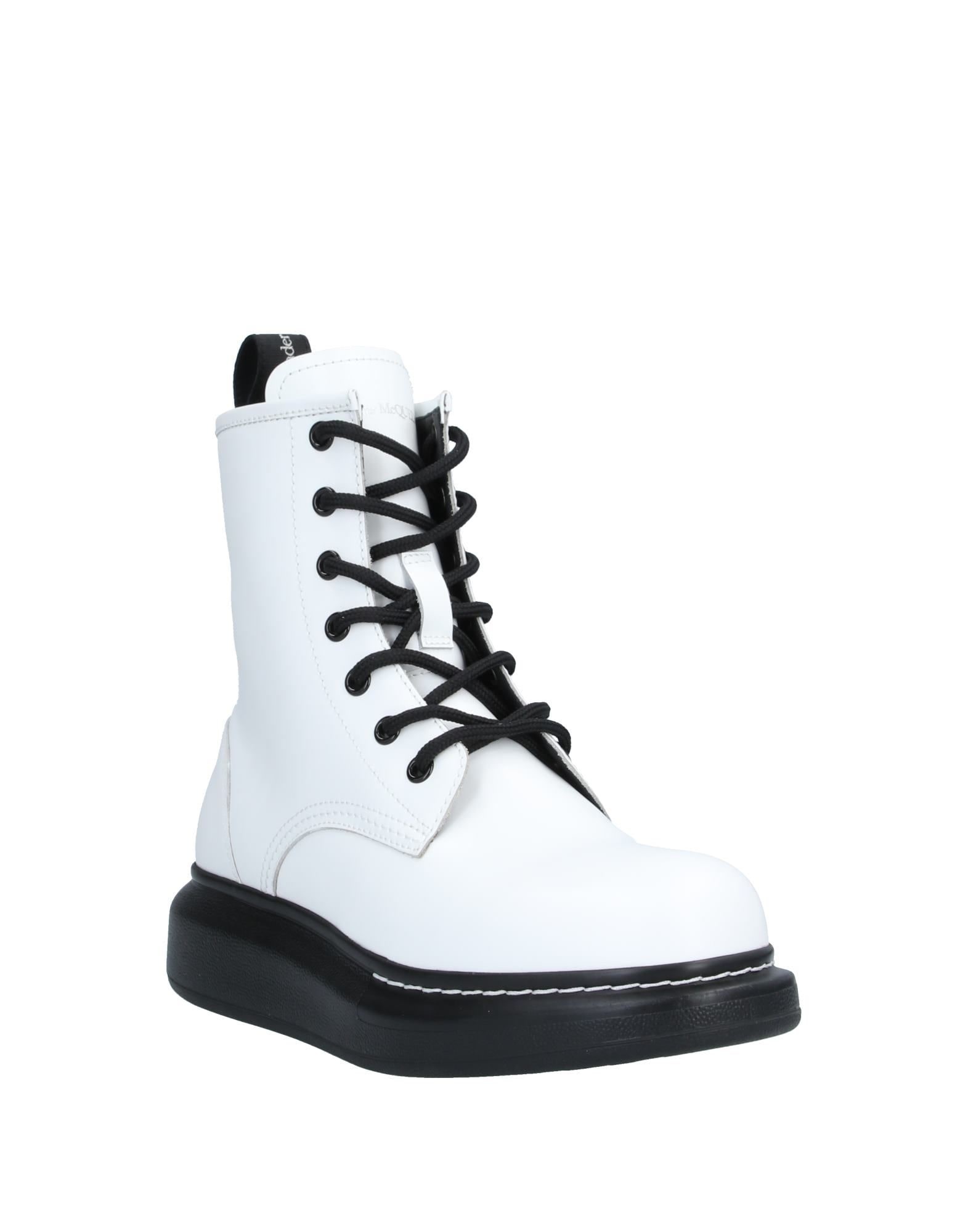 White Women's Ankle Boot - 2