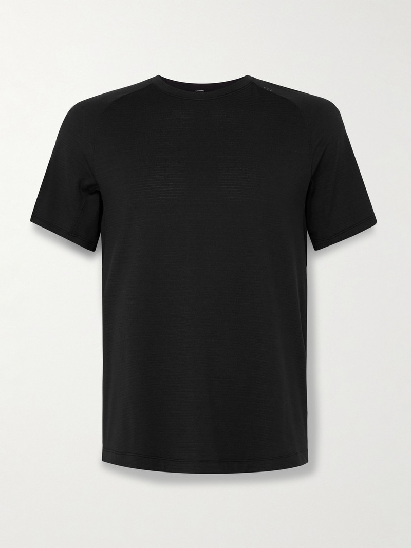 License to Train Stretch Recycled-Mesh T-Shirt 1