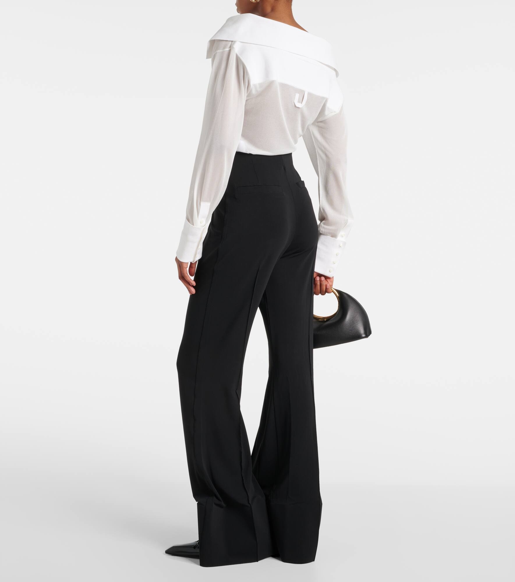 Le Pantalon Apollo high-rise flared pants - 3