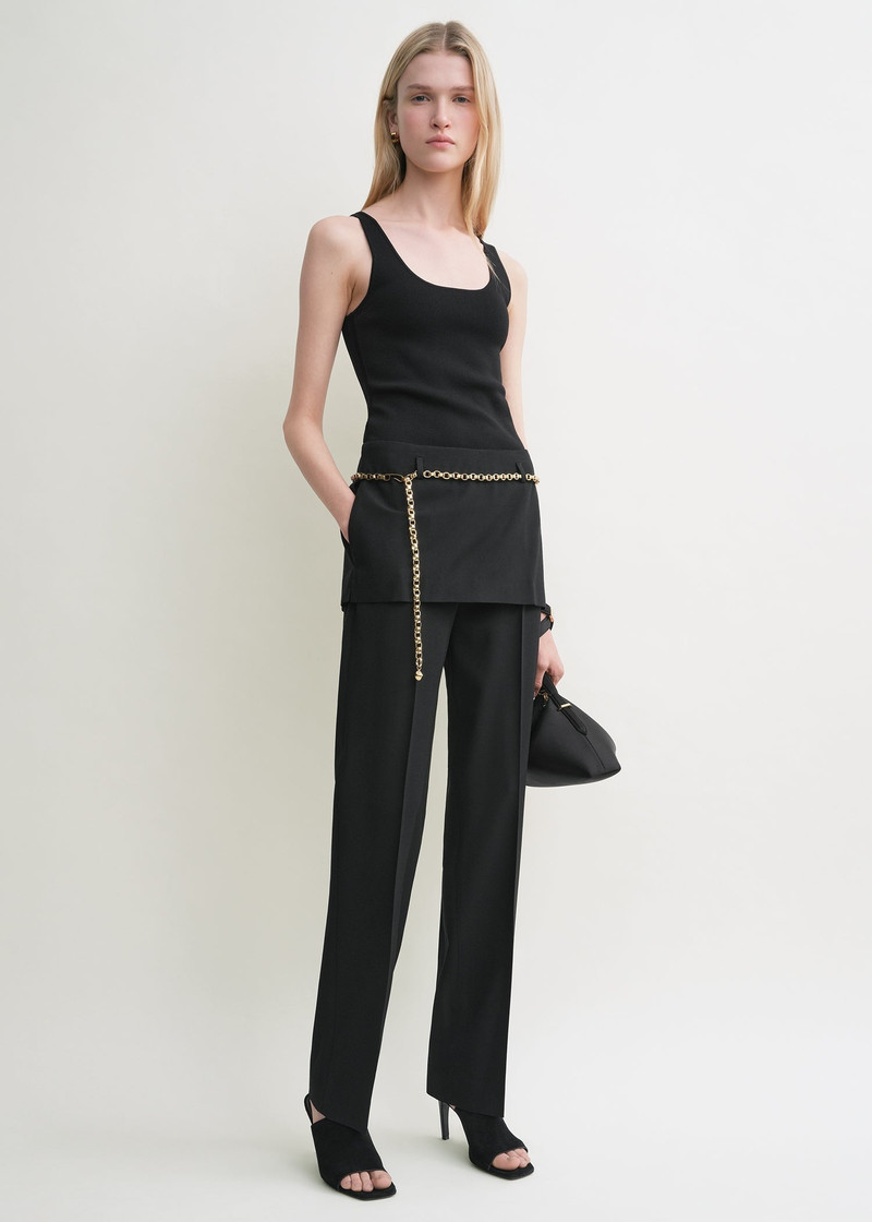 Totême Skirt trousers black outlook