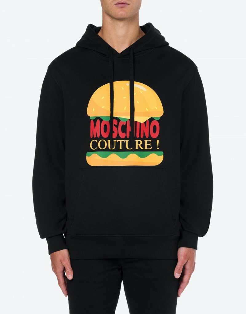 Moschino HAMBURGER HOODIE outlook