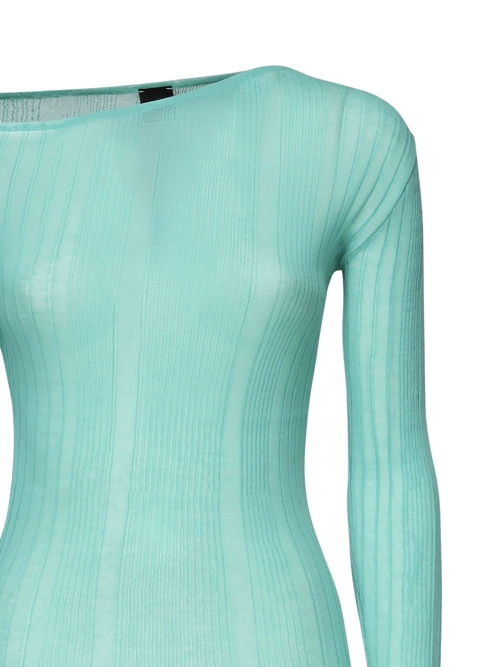 ribbed long-sleeve top - 3