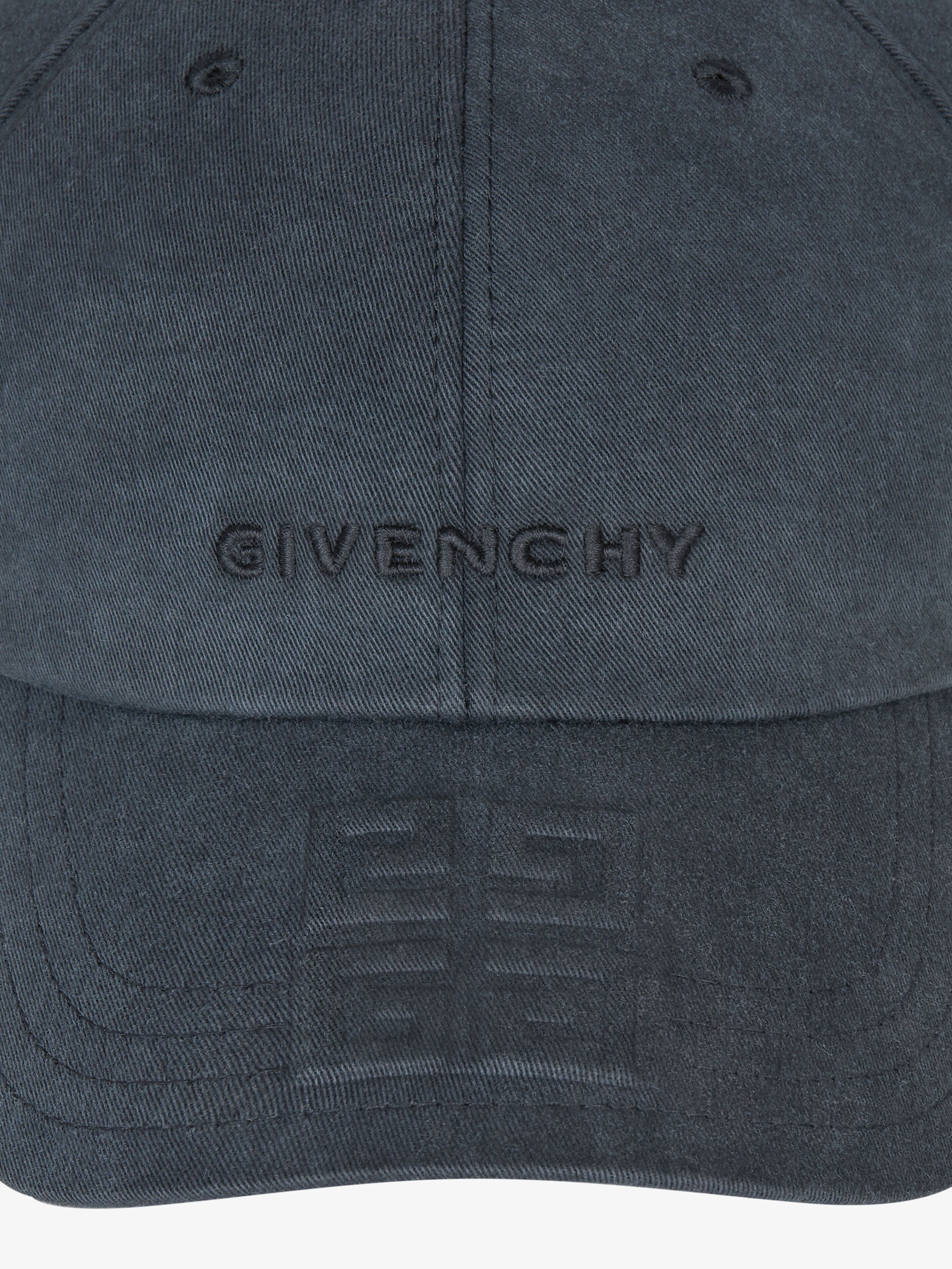 GIVENCHY 4G EMBROIDERED CAP IN CANVAS - 2
