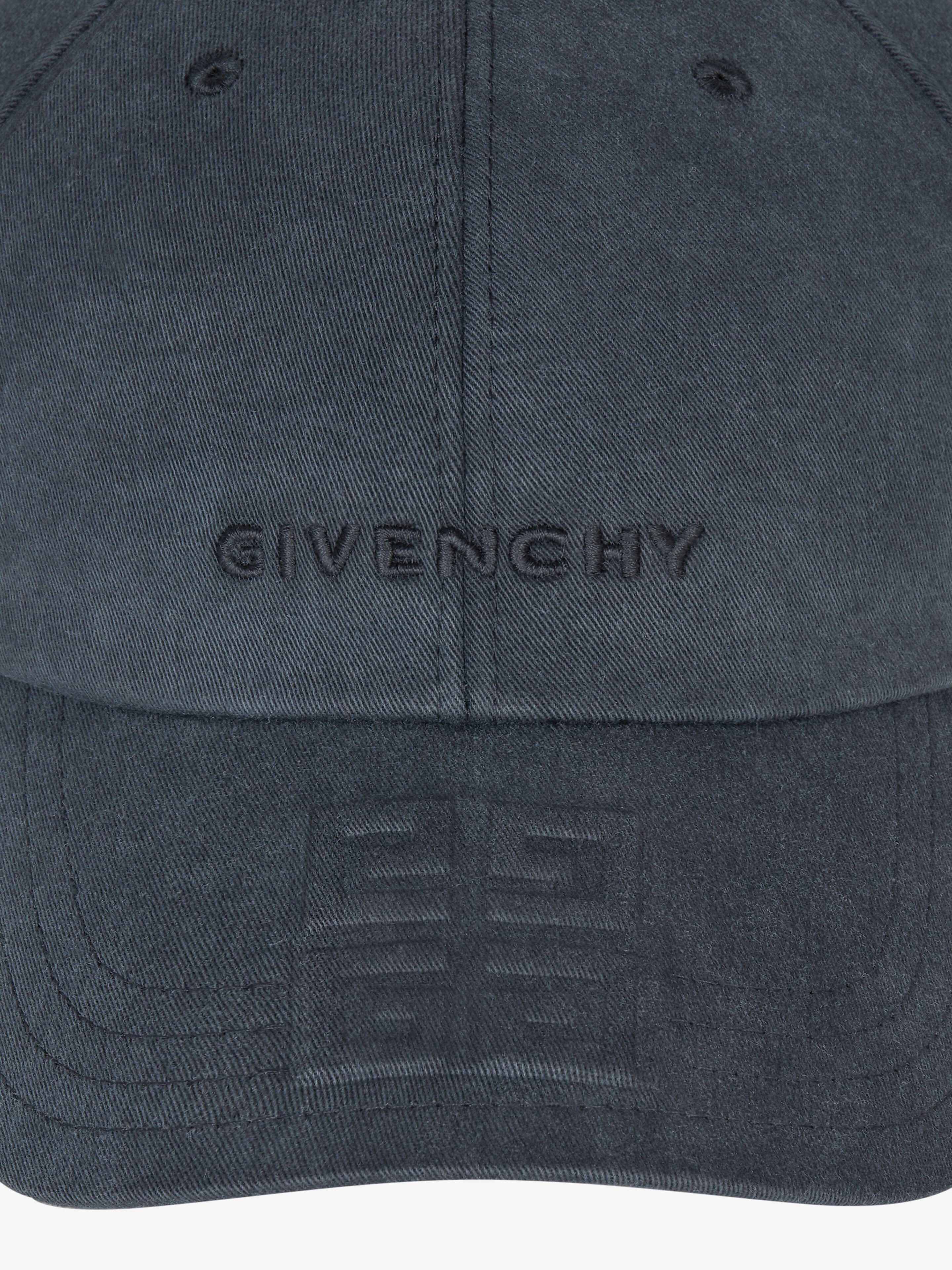 GIVENCHY 4G EMBROIDERED CAP IN CANVAS - 5