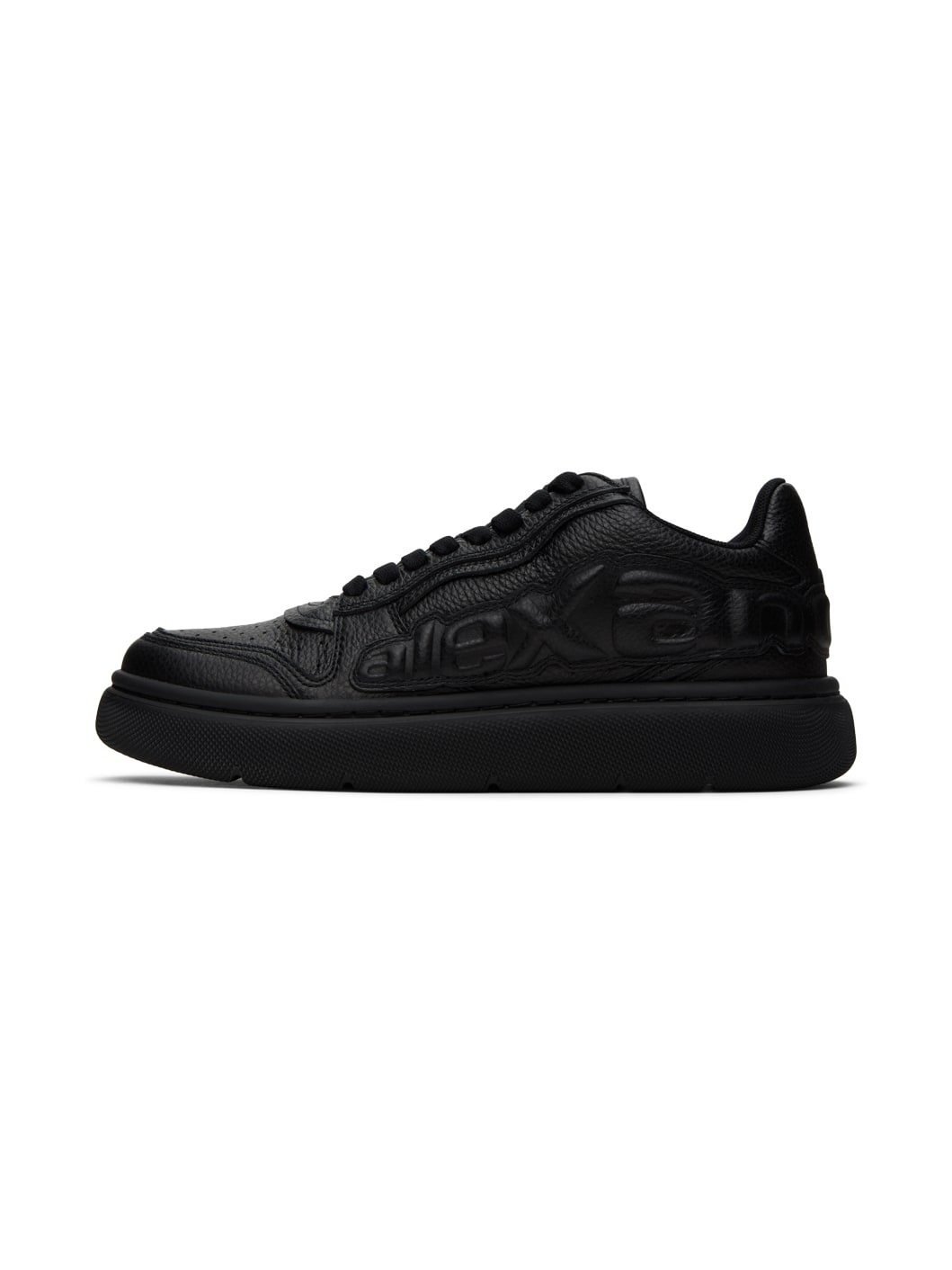 Black Puff Sneakers - 3