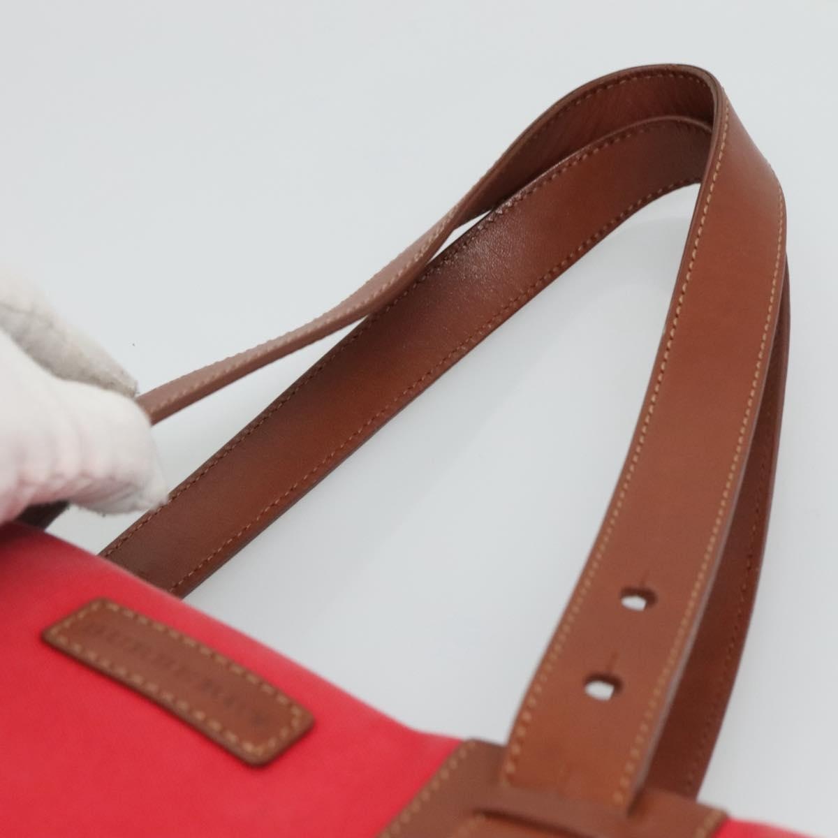 Burberry Tote Bag Canvas Red - 8