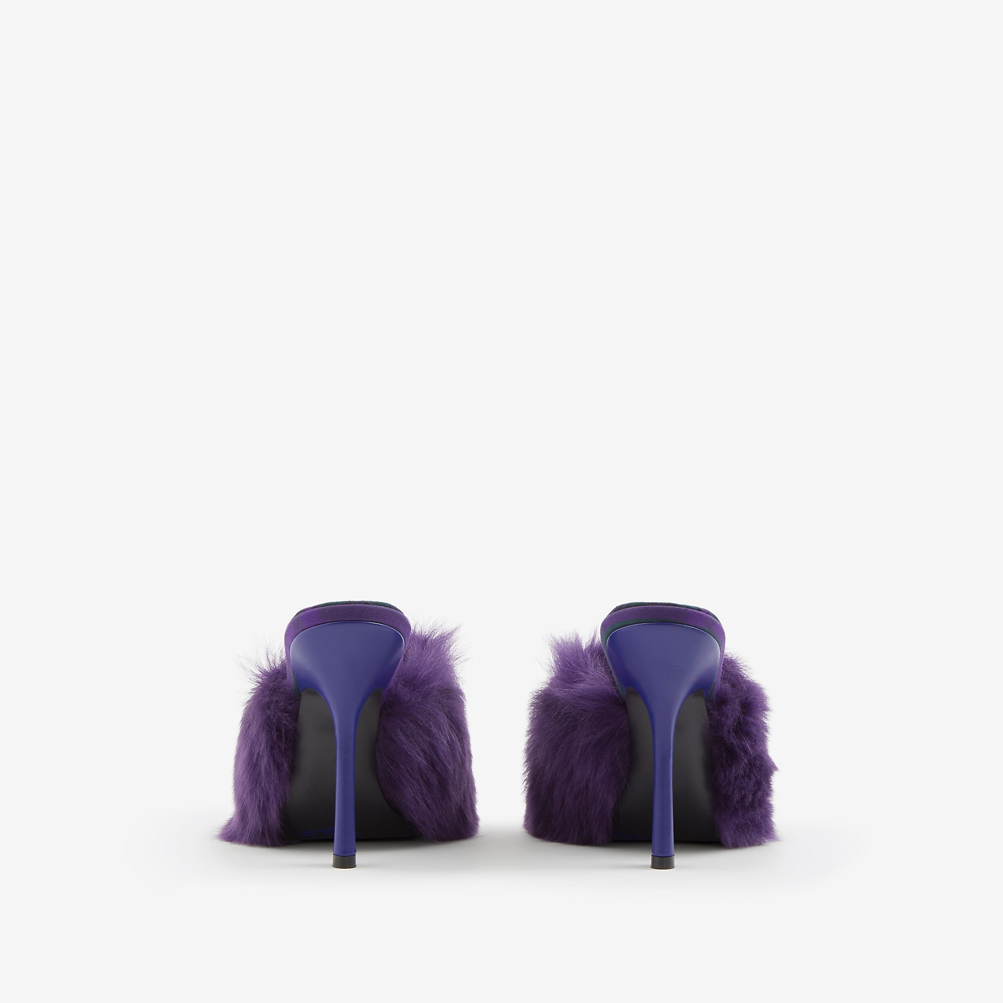 Shearling Minnie Mules - 4