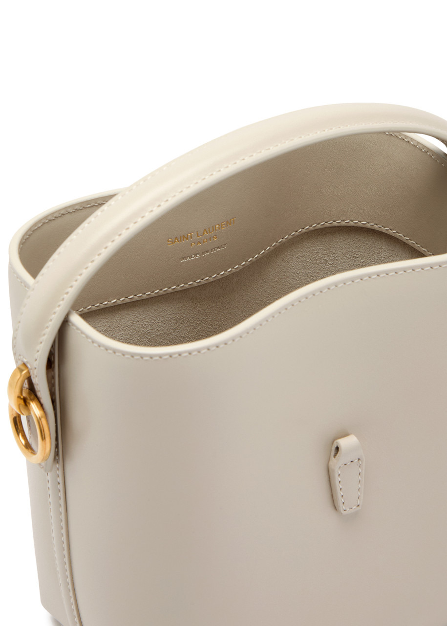 Saint Laurent Le 37 Mini Leather Bucket bag - 4