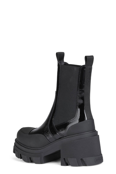 GANNI CLEATED HEELED MID CHELSEA BOOTS outlook