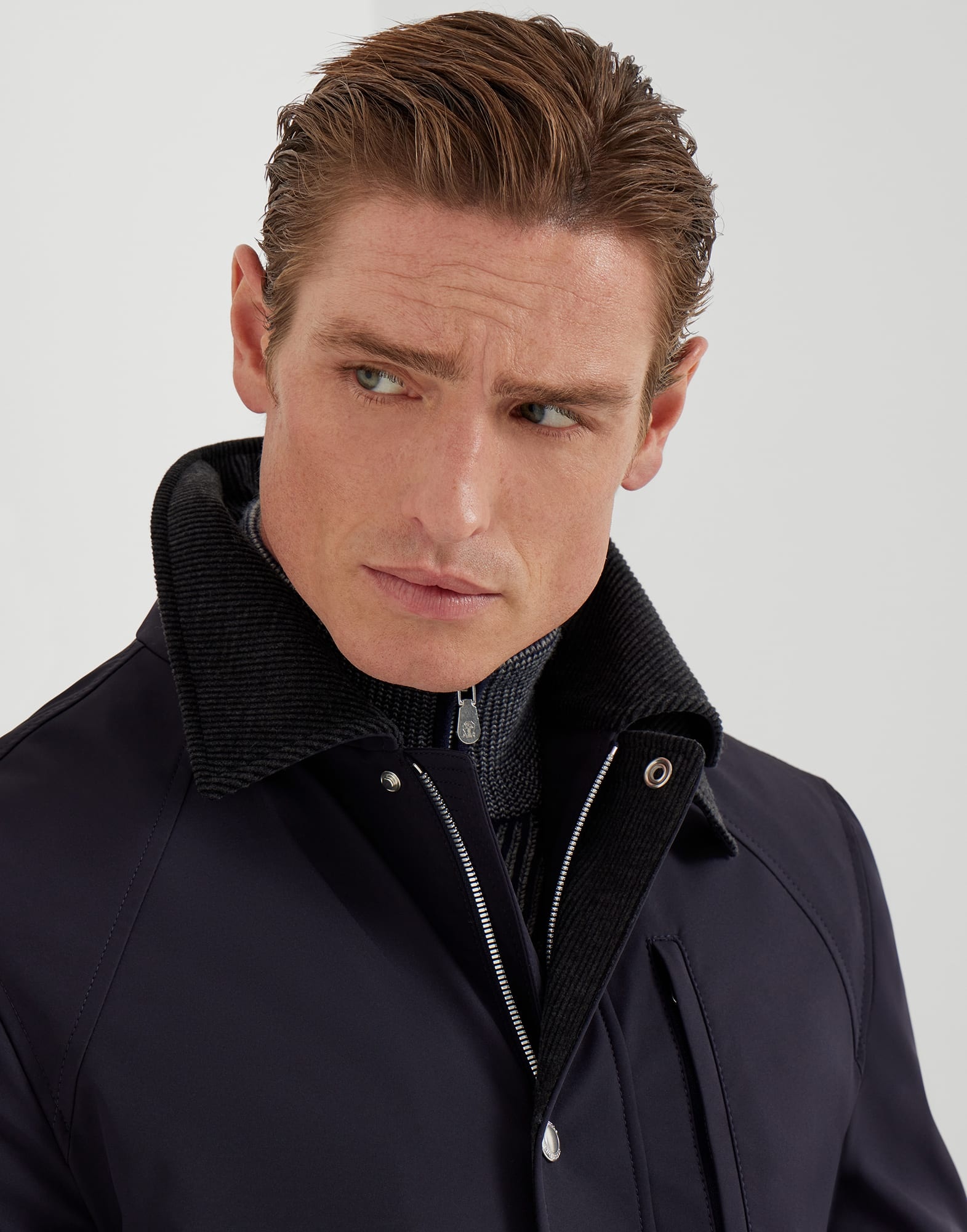 Stretch bonded nylon field jacket - 3