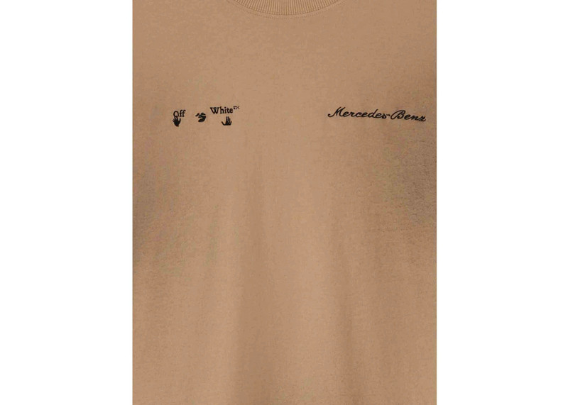 Off-White OFF-WHITE C/O Project Maybach S/S T-shirt Beige outlook