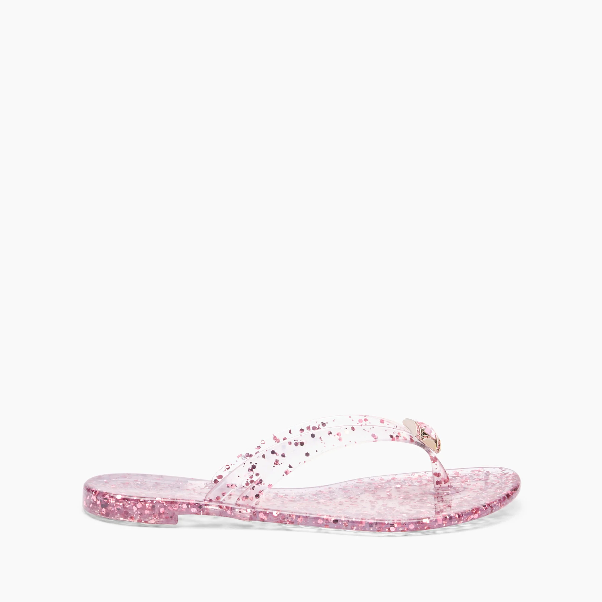 Jelly Glitter Flip Flops - 1
