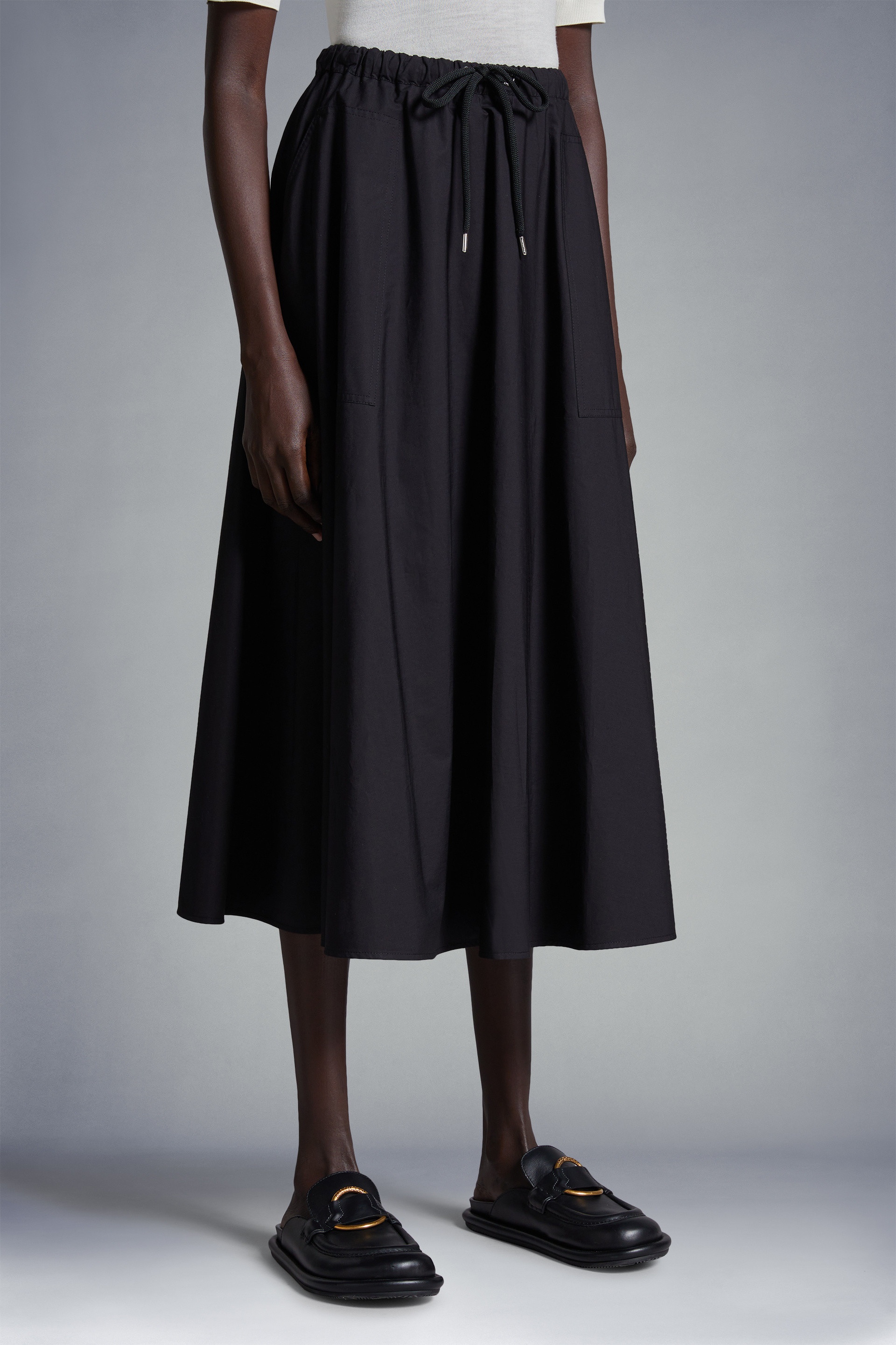 Poplin Maxi Skirt - 3