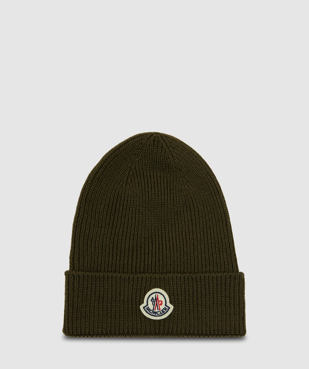 Knitted logo beanie - 1