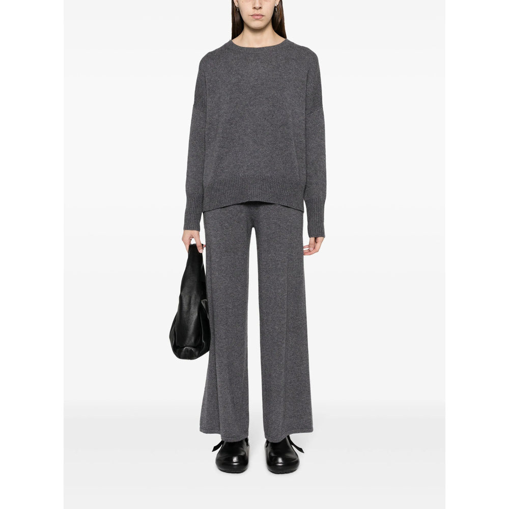 Lisa Yang Grey Knitwear - Jumpers Women - 2