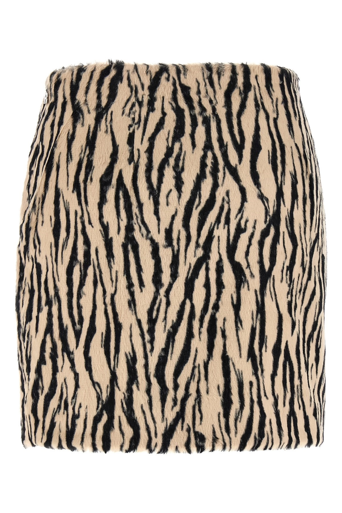 'Printed Faux Fur' skirt - 3