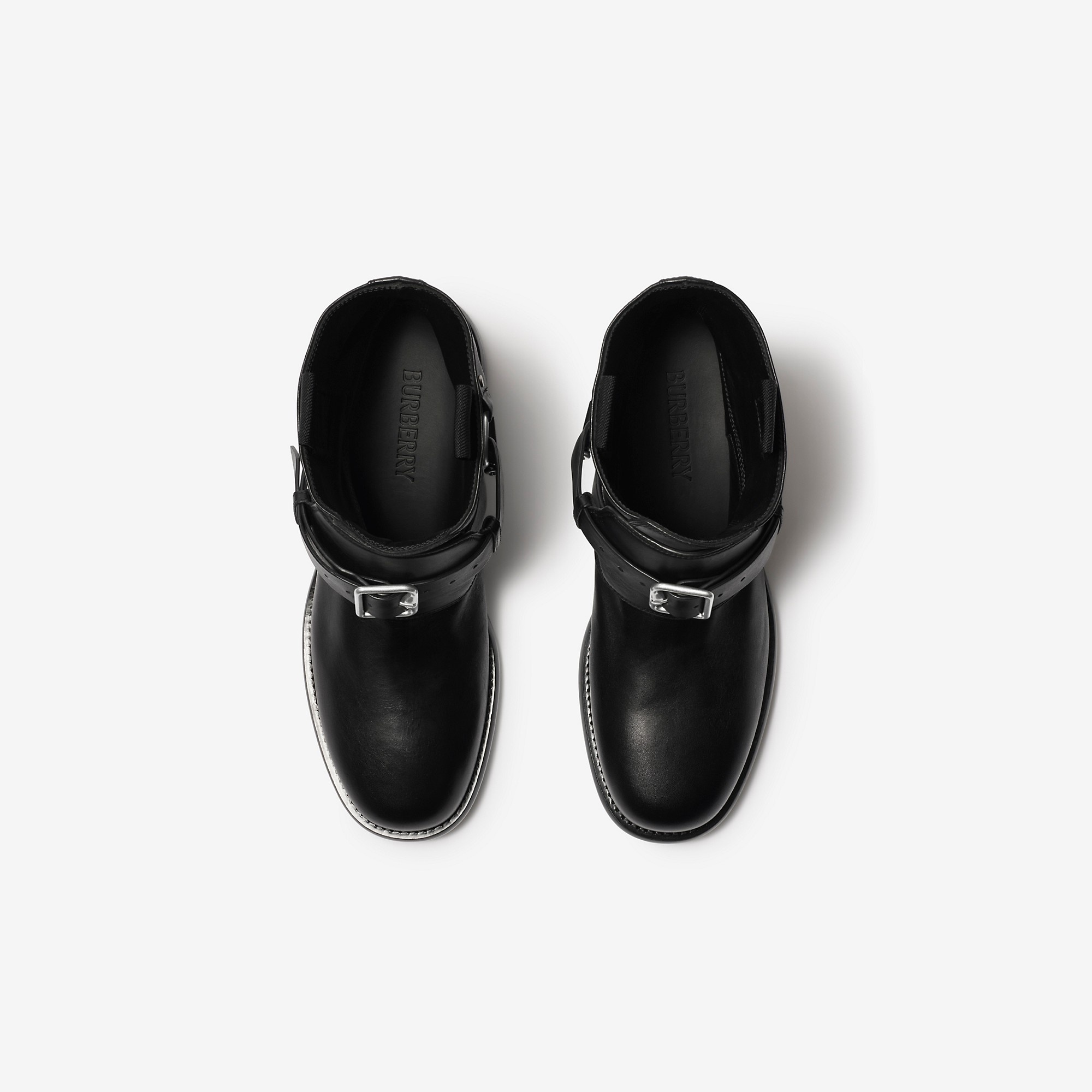 Leather Cobble Boots - 5