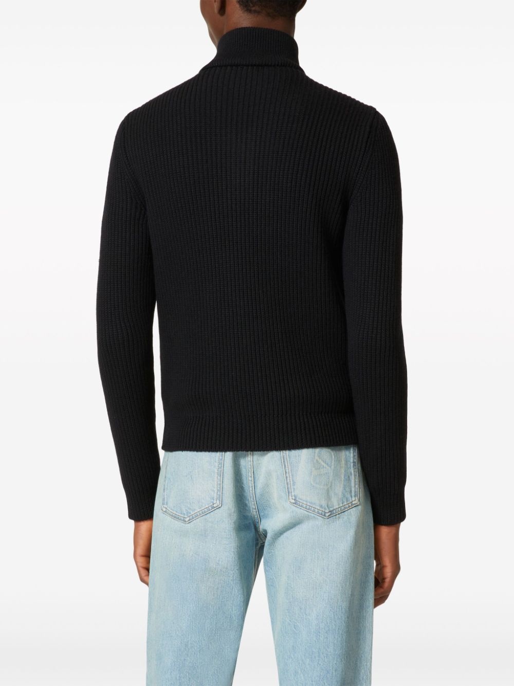 Toile Iconographe wool-knit jacket - 4