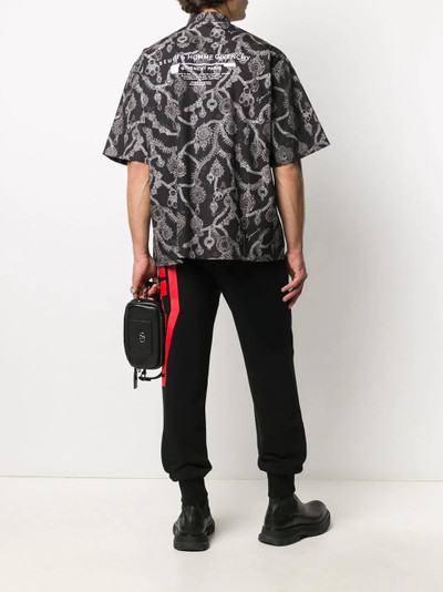 Givenchy print oversized shirt outlook