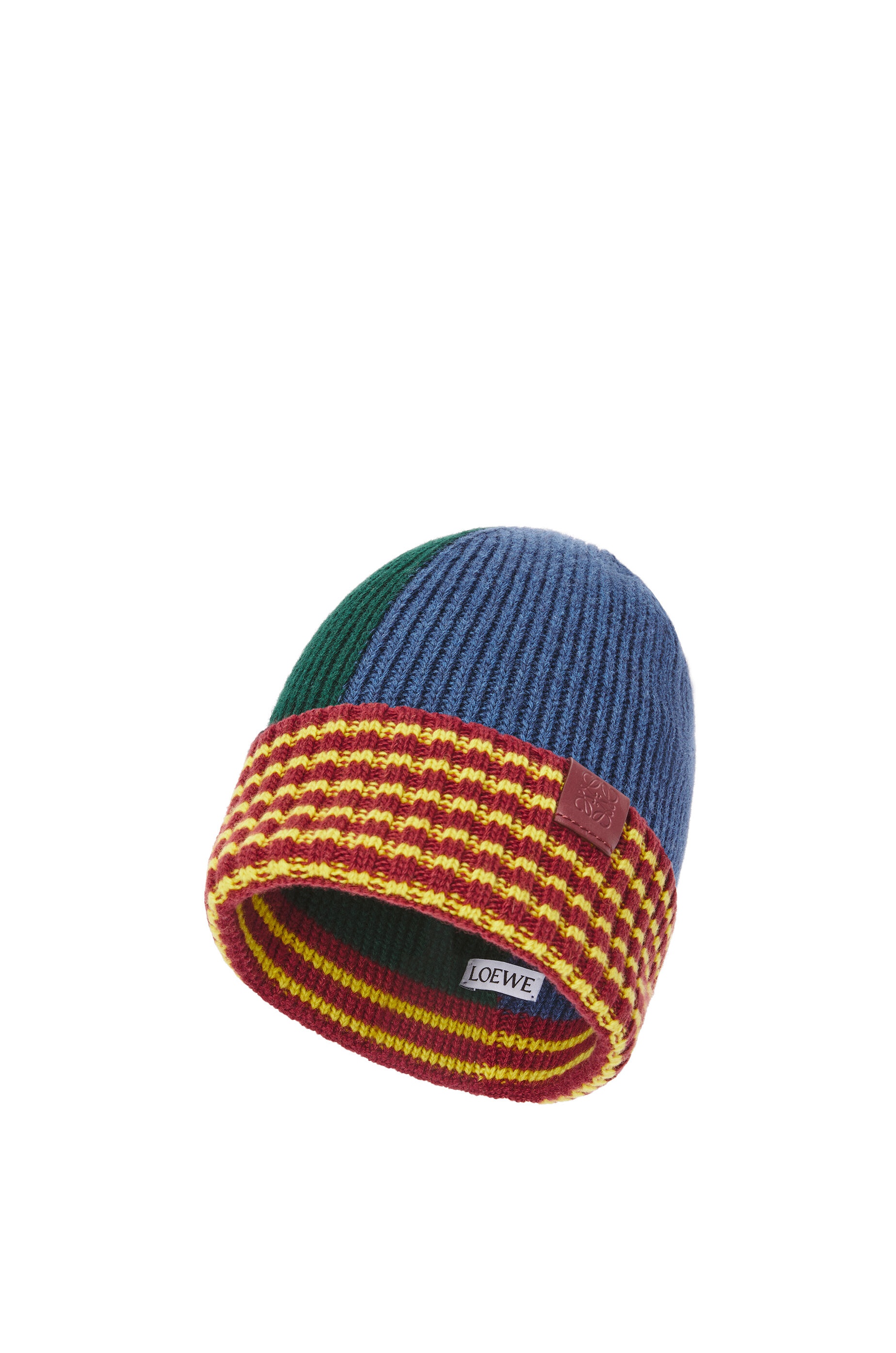 Stripe hat in wool - 1