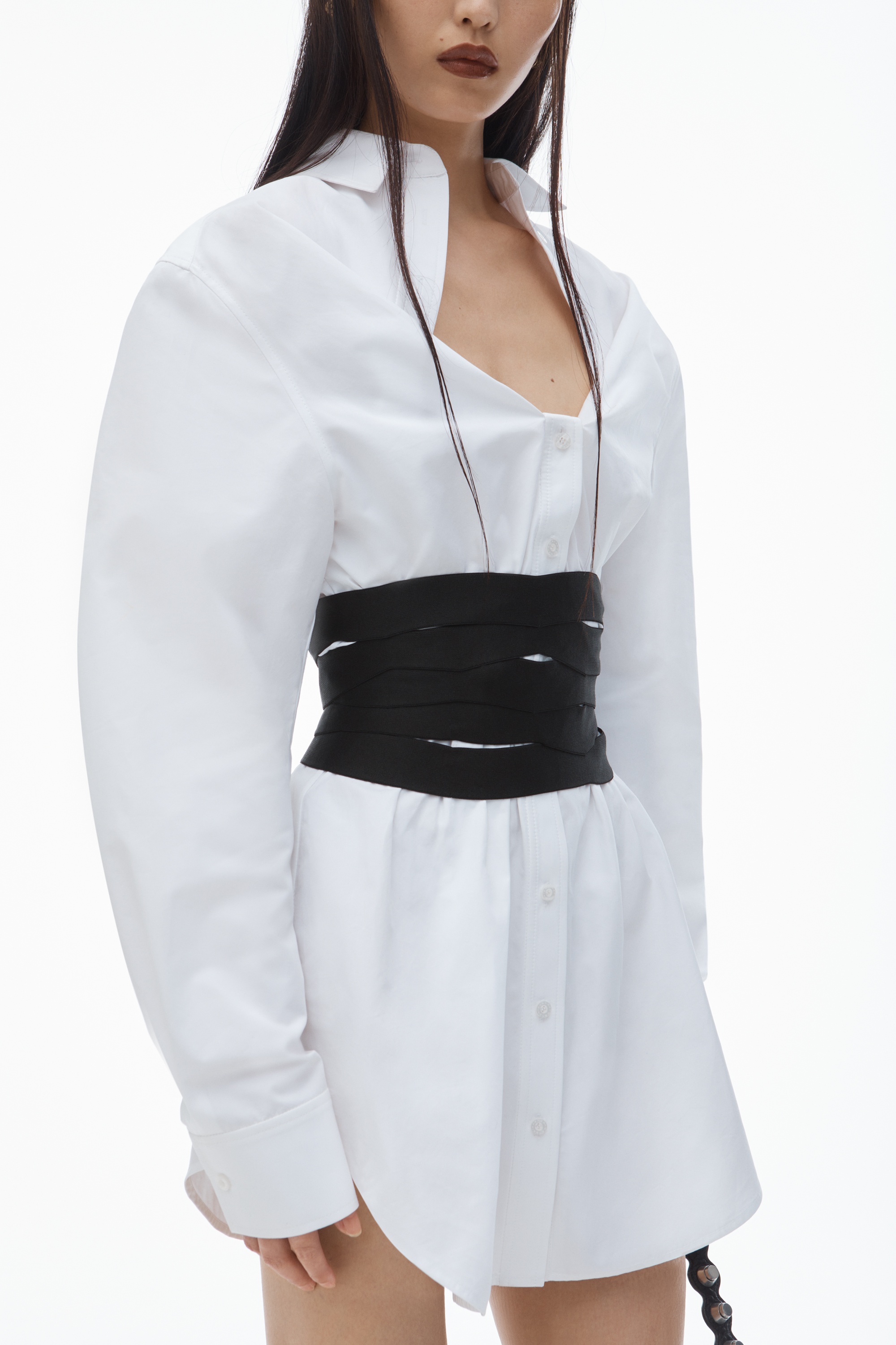 Deconstructed Mini Shirtdress - 3