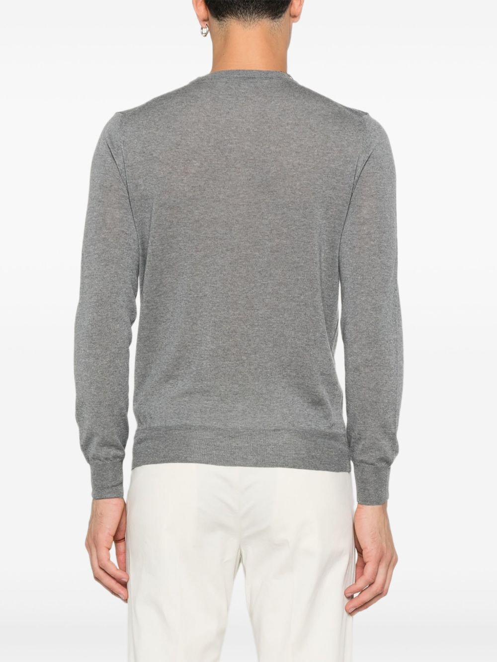 crew-neck wool sweater - 4