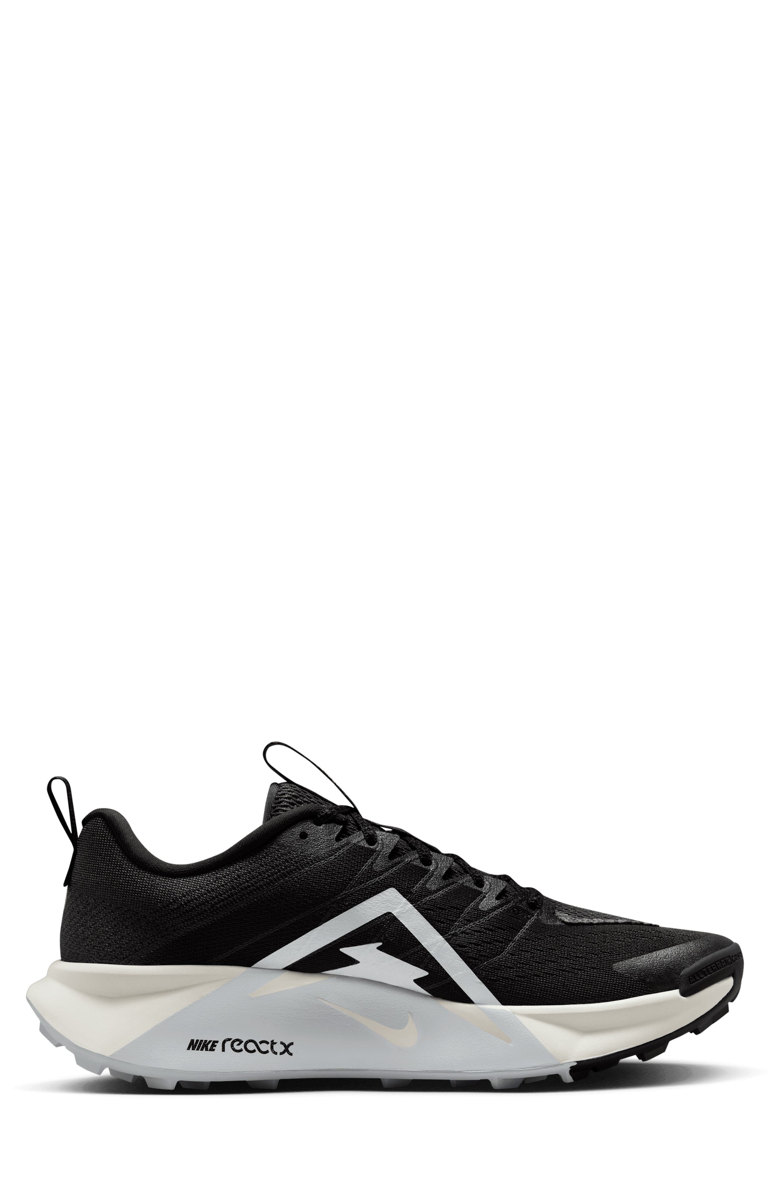 Nike ReactX Wildhorse 10 Trail Running Shoe in 001 Black/anthracite/platinum Tint/wolf Grey at Nords - 6