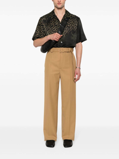 Dries Van Noten twill tailored trousers outlook