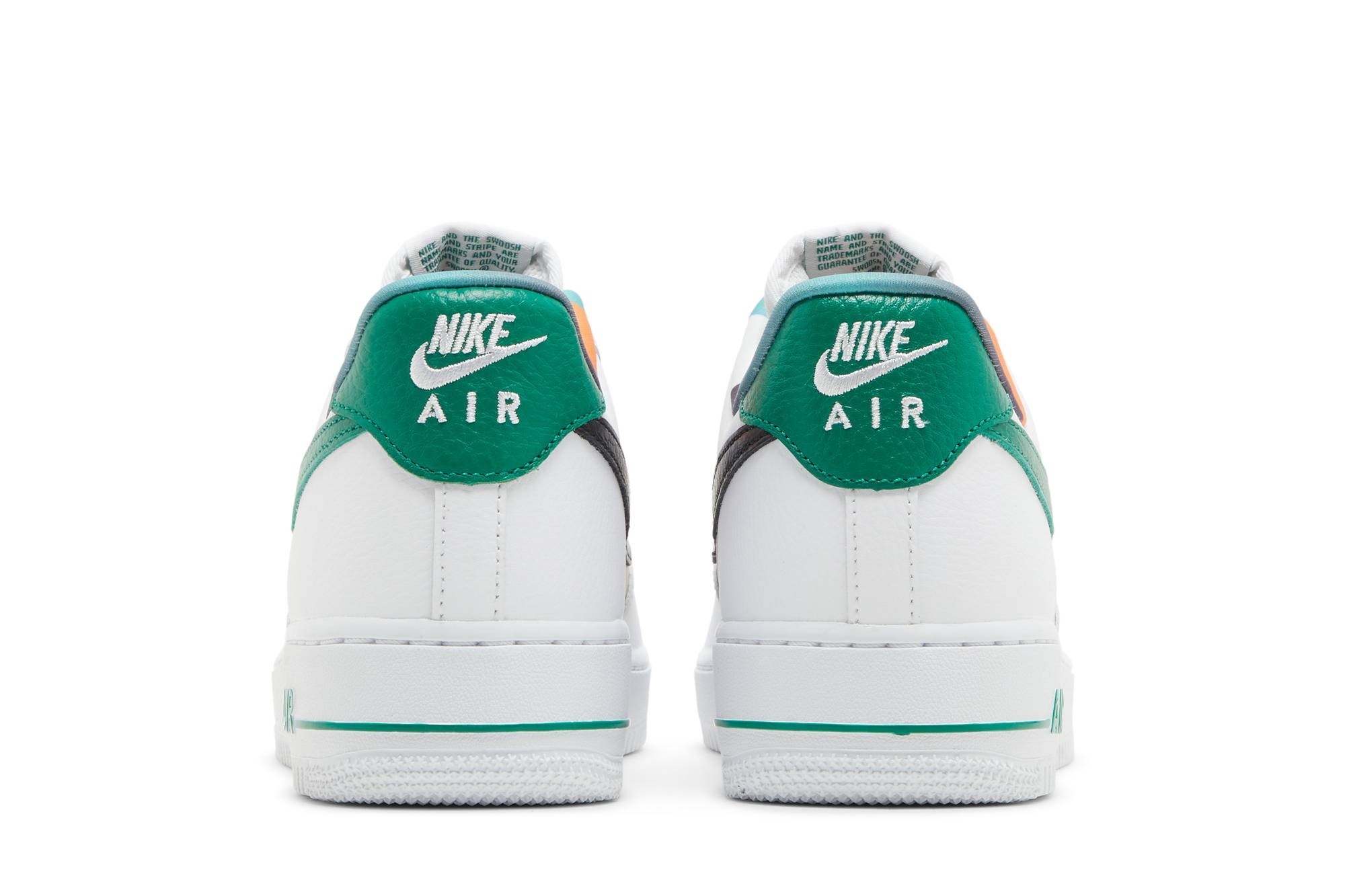 ◆NIKE AIR FORCE 1 '07 LV8 EMB WHITE MALACHITE◆大人気◆ Nike Air Force 1 '07 LV8 EMB Malachite Men's Size 12 Shoes