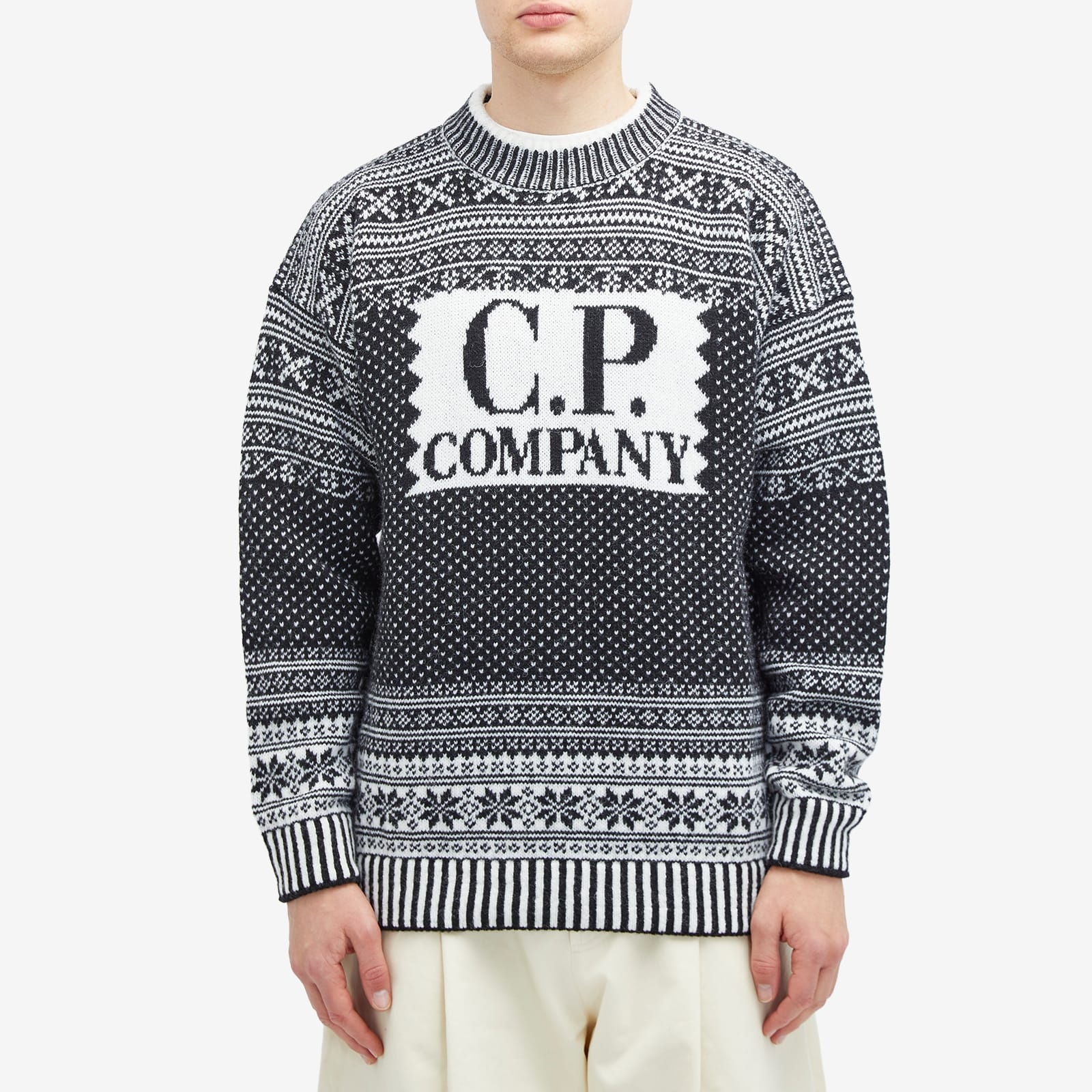 C.P. Company Lambswool Crew Knit - 2