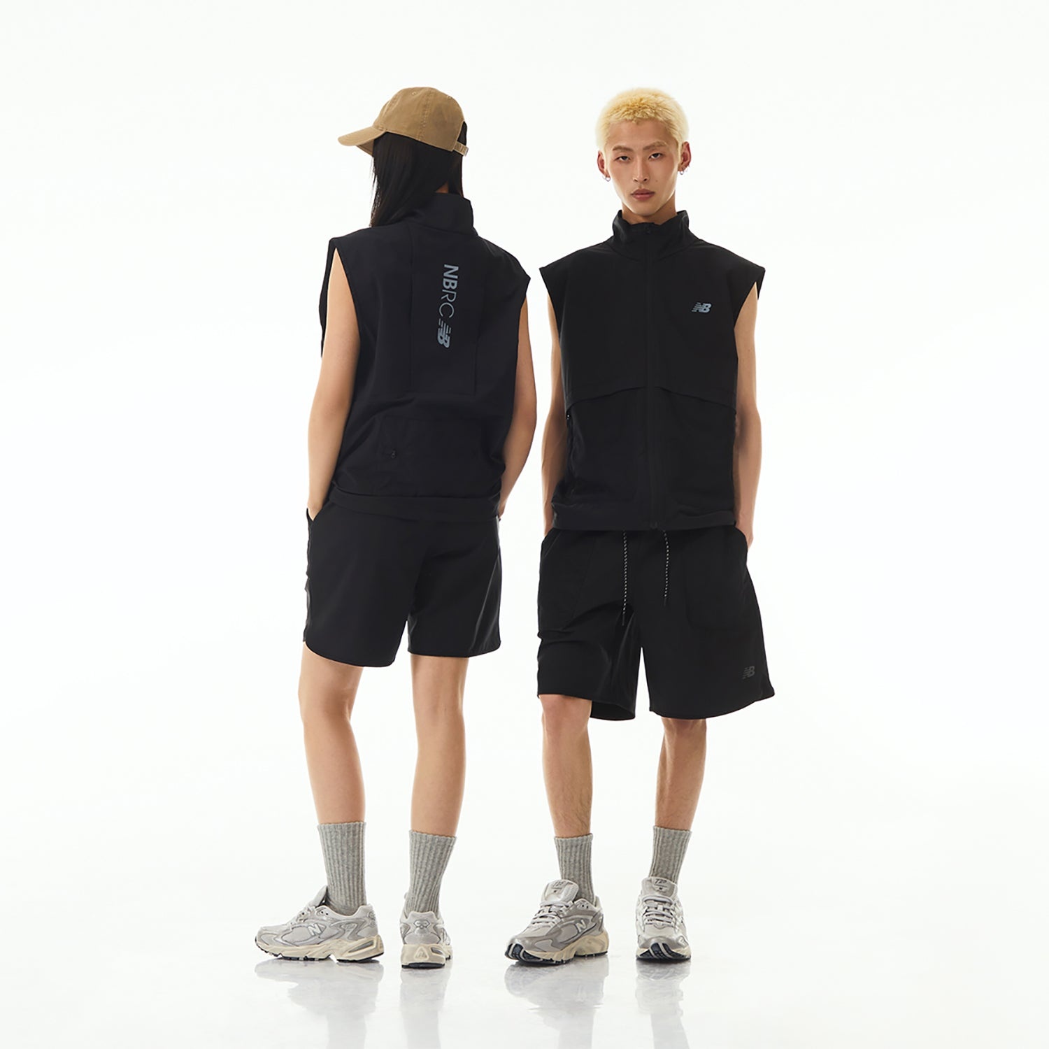 New Balance NB Logo Woven Vest 'Black' NJE24181-BK - 7