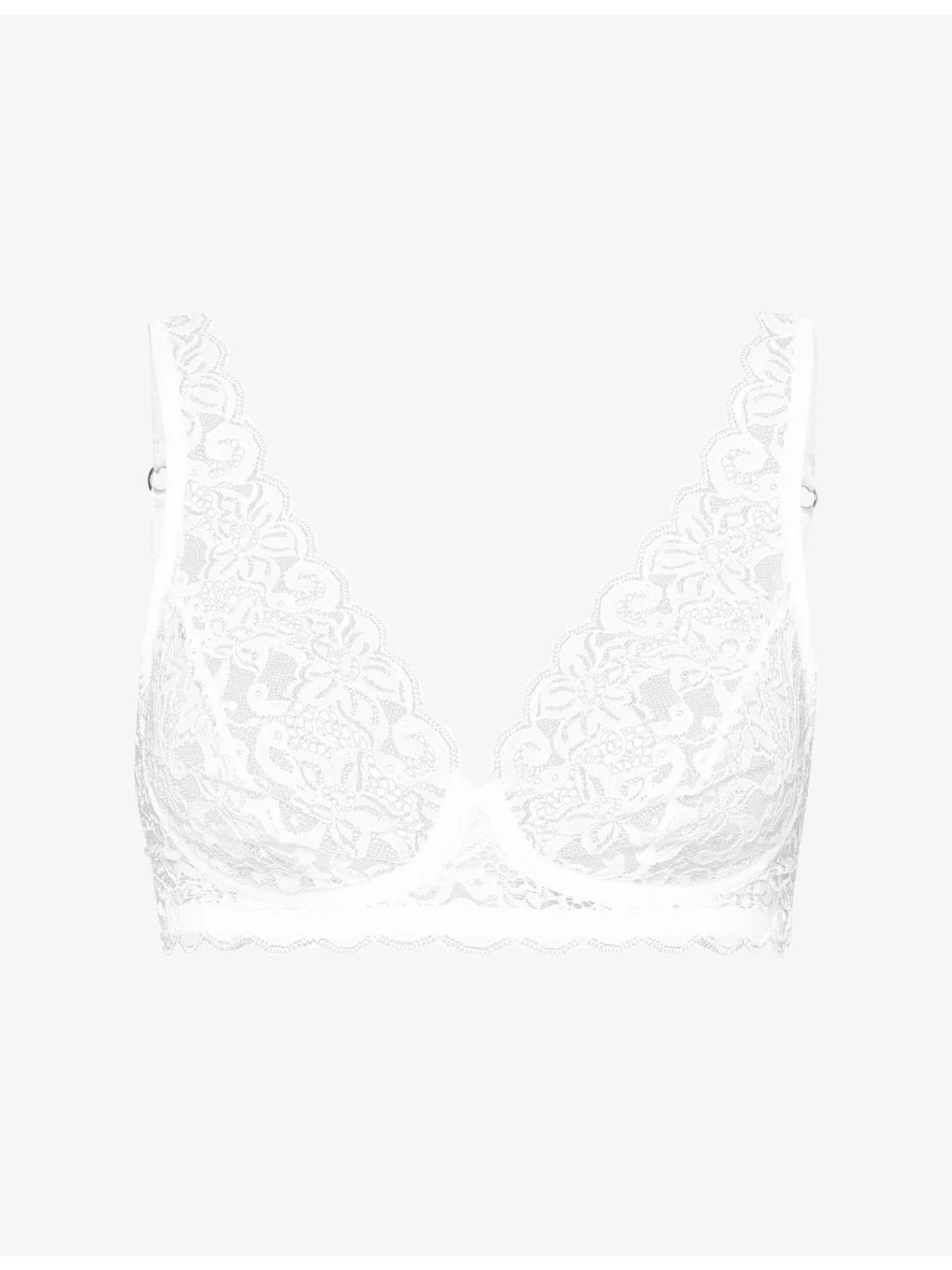 Moments lace soft-cup bra - 1
