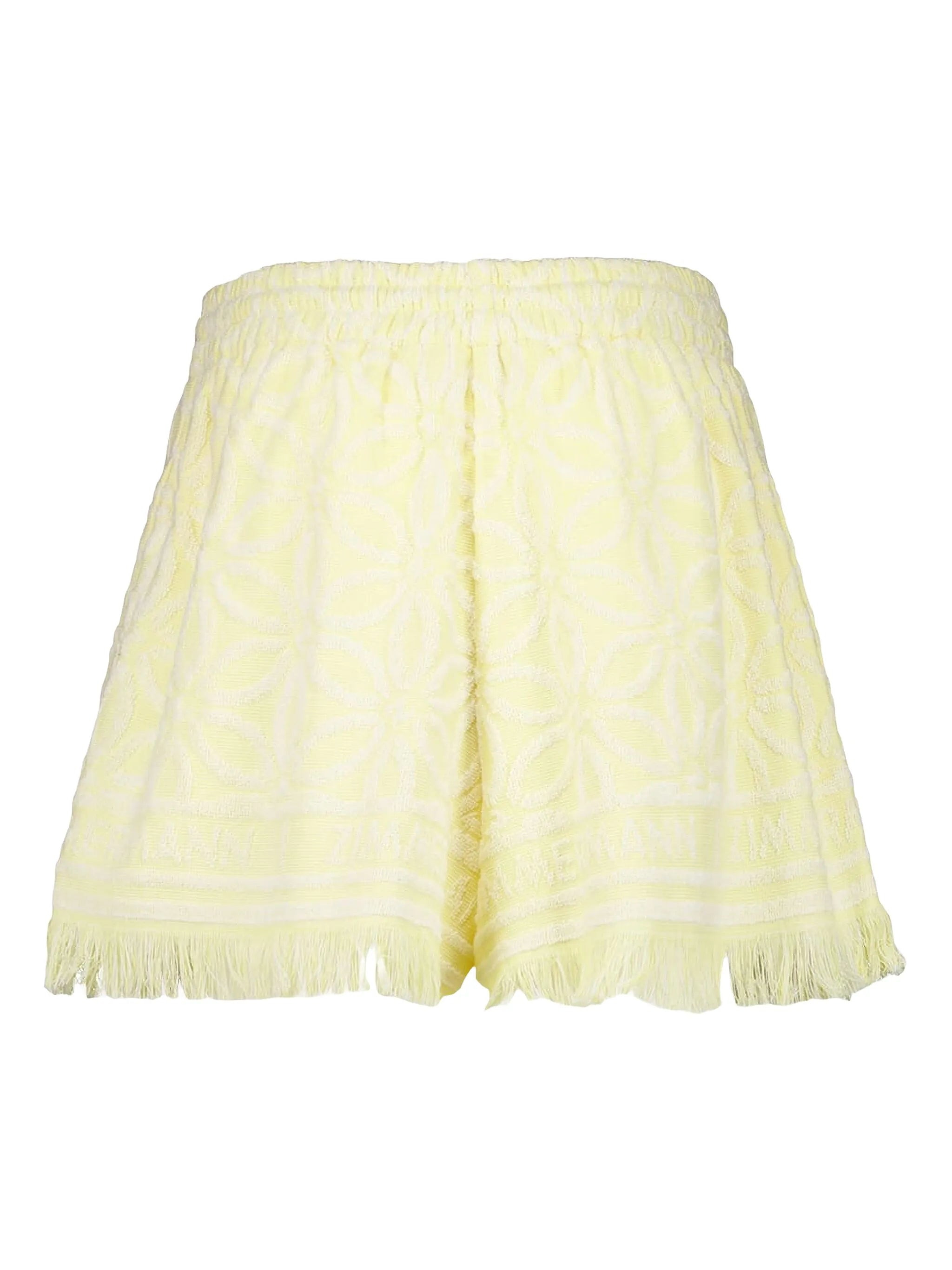 Coco fringed jacquard shorts - 2