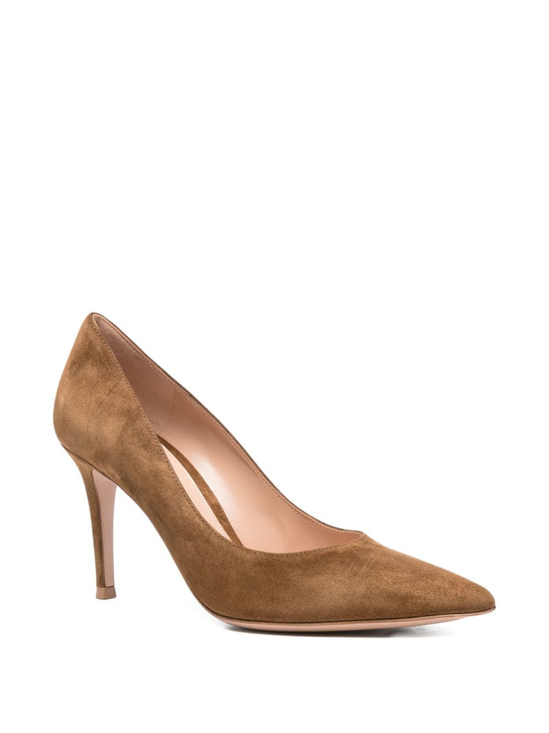 Gianvito Rossi 85mm pointed-toe stiletto pumps outlook