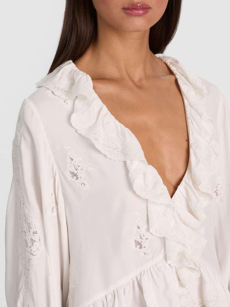 SKYE RUFFLED BLOUSE 5