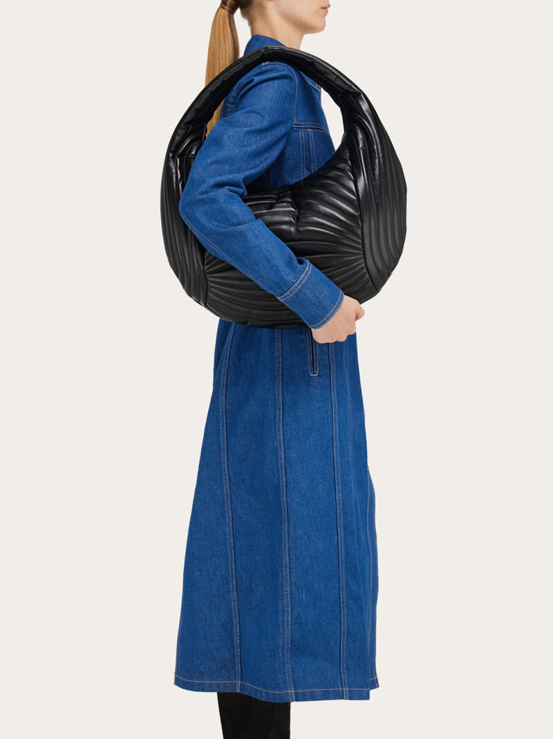 Quilted Hobo bag (L) 3