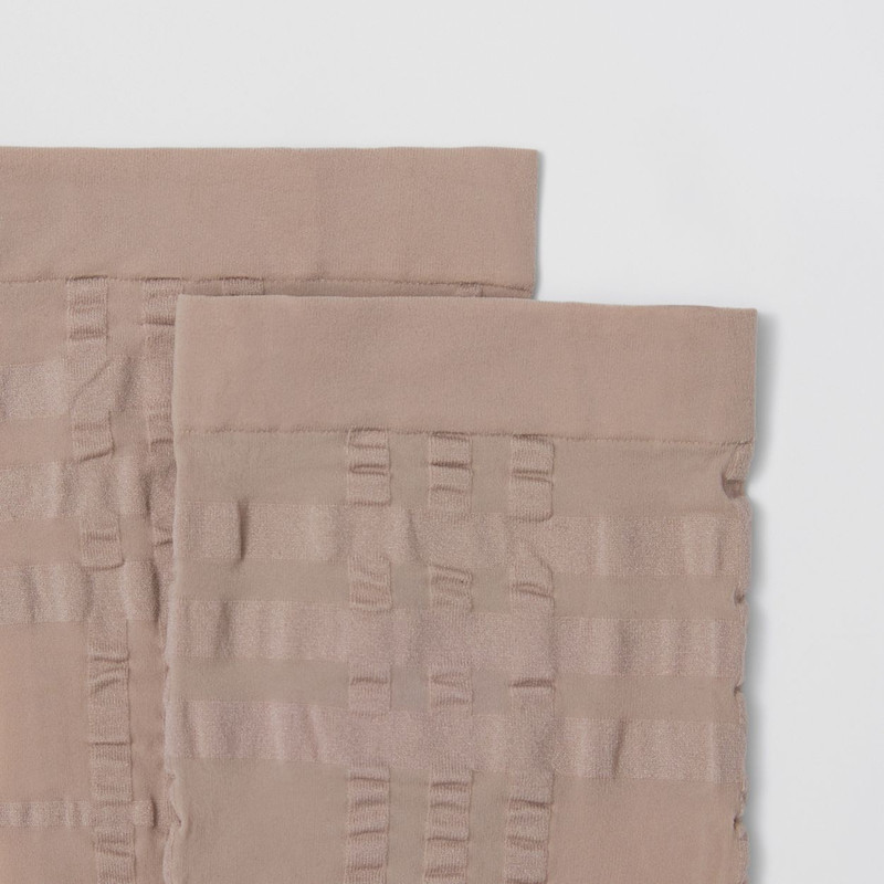 Burberry Textured Technical Knit Ankle Socks outlook