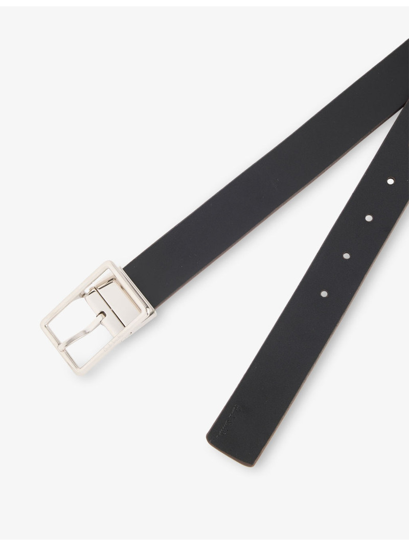 Paul Smith Striped Reversible Leather Belt outlook